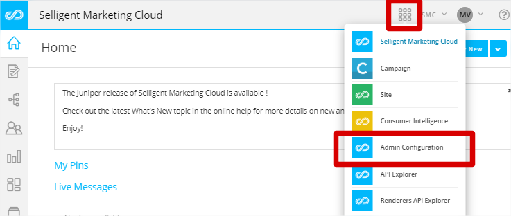 admin config module