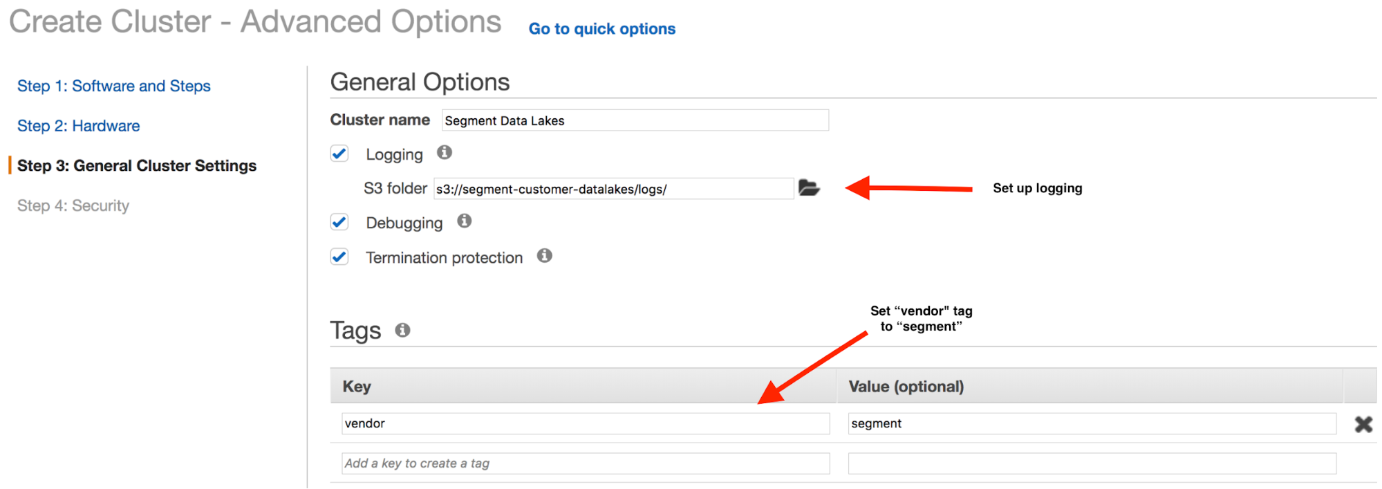Configure logging